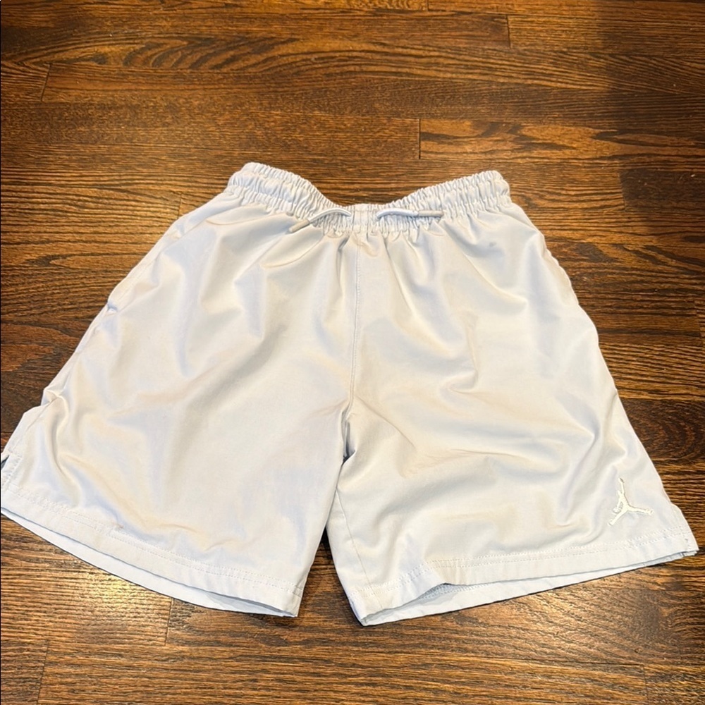 Youth light blue Jordan Jumpman Athletic Shorts